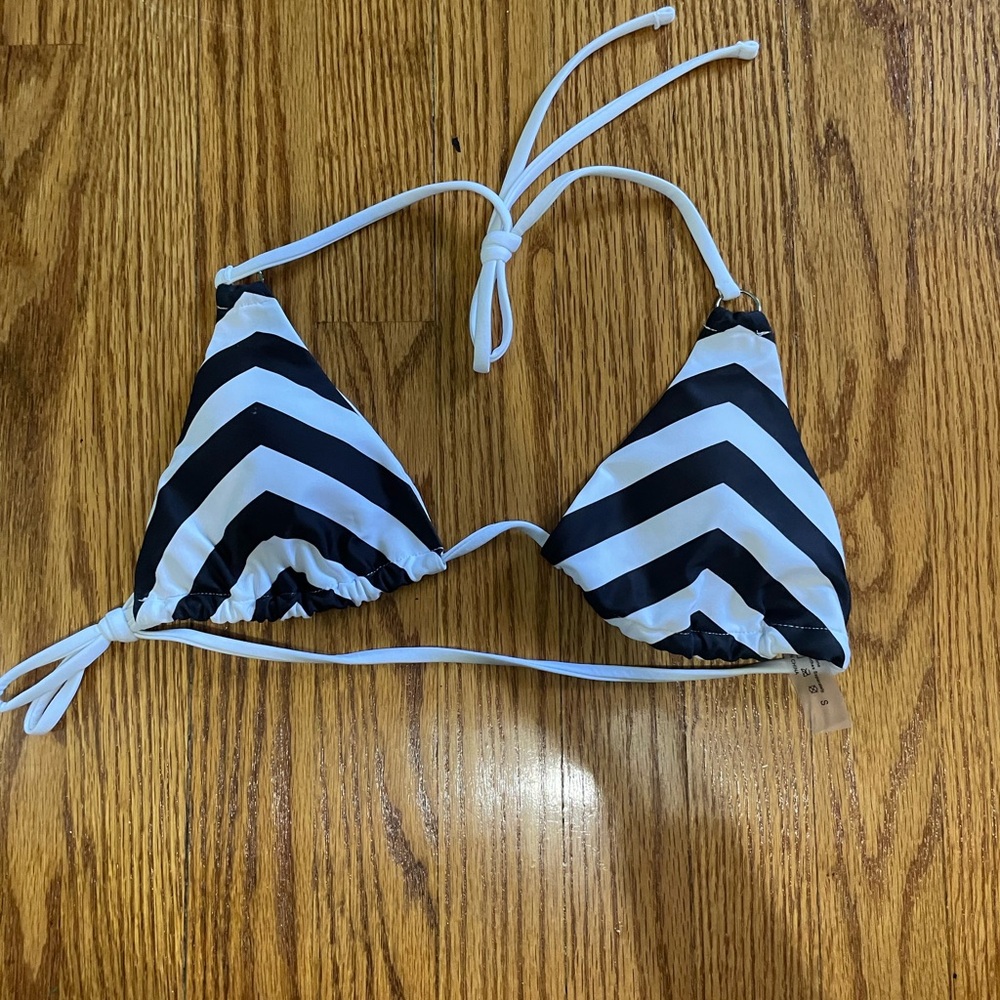 Striped bikini set, NWT